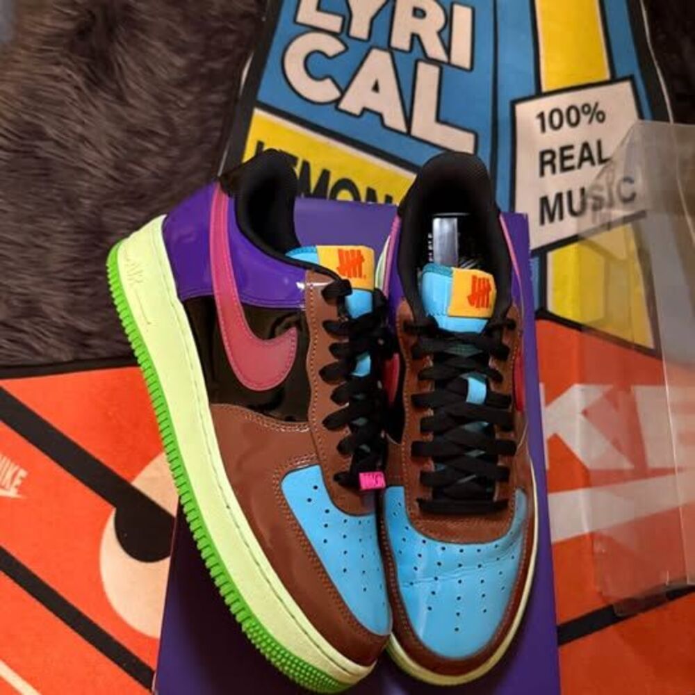 Nike Air Force 1 Low SP Undefeated Multi-Patent Pink Prime Size 9M